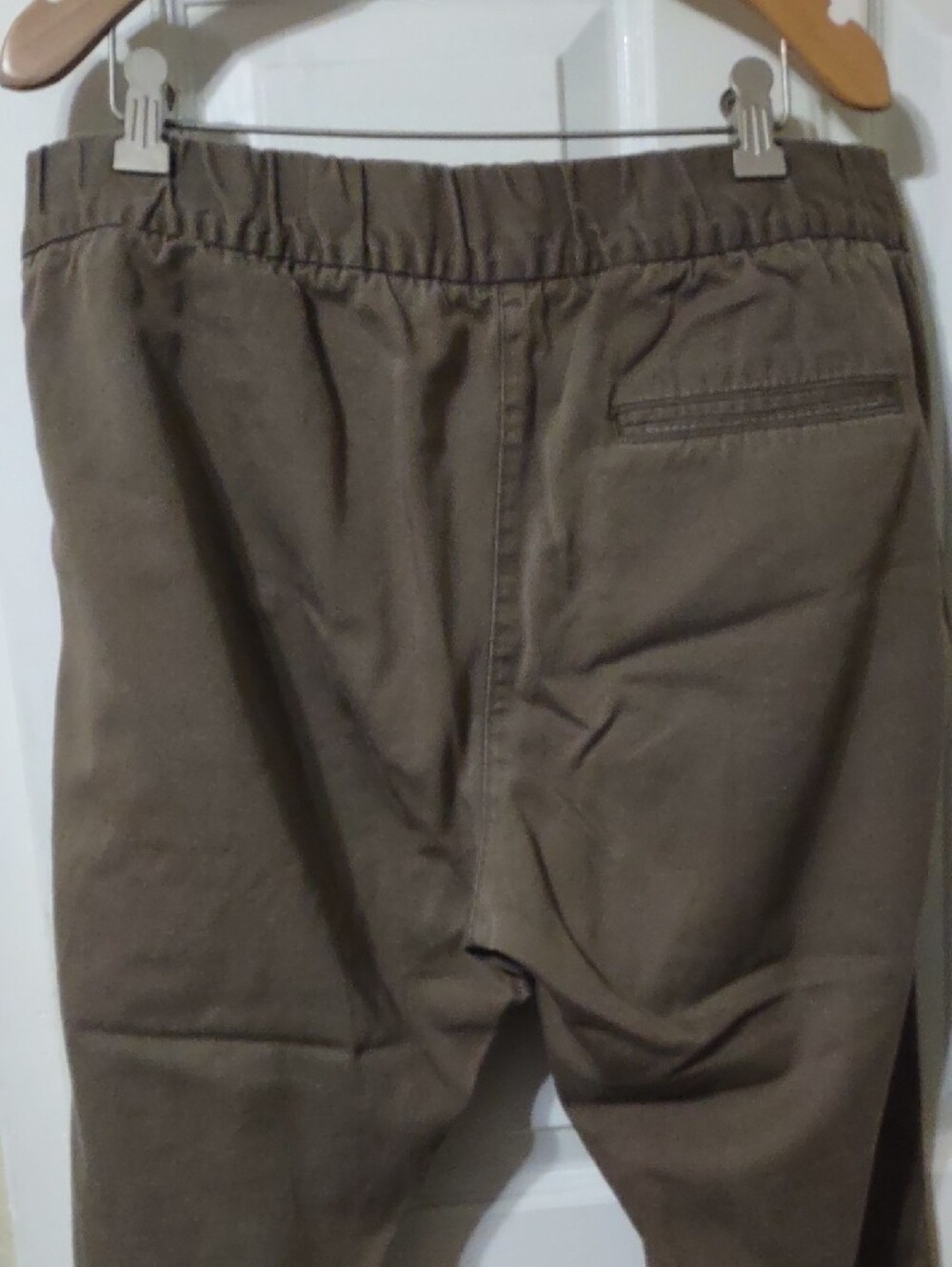 Gap Casual Elastic Waist Brown Jogger Pants Size M Petite - Picture 7 of 7